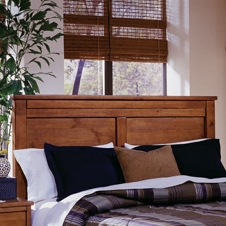 Winston Porter Chinn Solid Wood Panel Headboard & Reviews Wayfair.ca